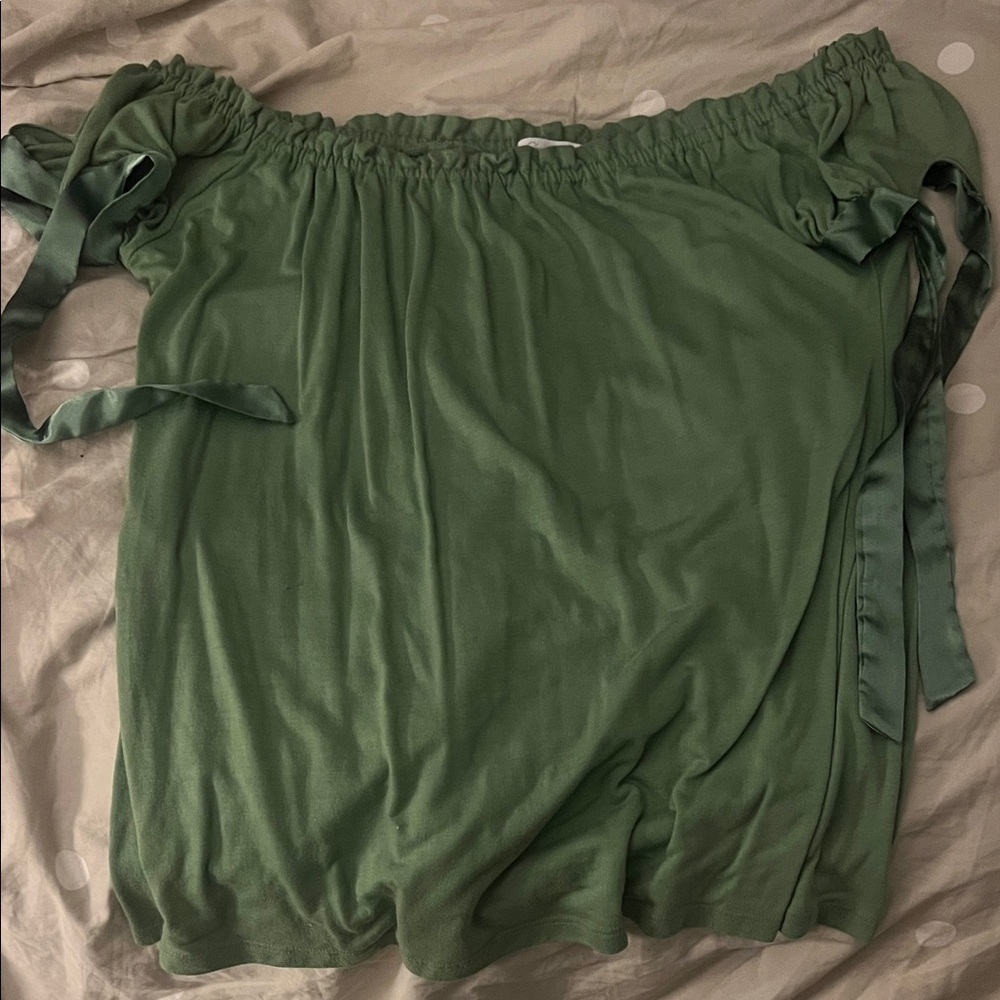 Charlotte Russe Olive Green Top